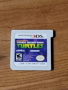 Teenage Mutant Ninja Turtles  Nintendo 3DS Game Only Fast Ship - Afbeelding 1 van 3