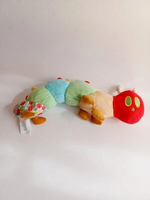 Eric Carle Very Hungry Caterpillar 2013 Circo Multicolor Peluche Arrugado Sonajero Foto 1 de 3