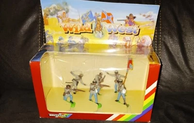 Britains Ltd 批量英国制造老式邦联步兵 7407   — 第 1/4 张图片