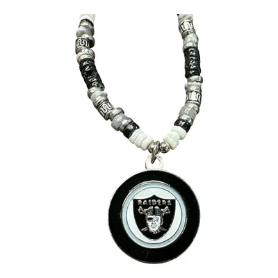 Collar concha de 18 pulgadas de Los Vegas Raiders Foto 1 de 2