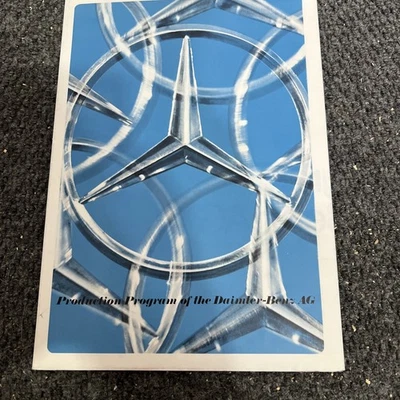 1970s Mercedes-Benz Protection program of the Daimler-Benz AG brochure - Image 1 of 4