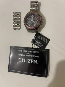 Orologio Citizen Uomo Eco-Drive A-T Frecce Rosse Skyhawk Bracciale TitanioJY0110-55E - Foto 1 di 11