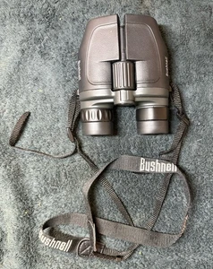 Bushnell Powerview Black 7-15x25 Compact Hunting Binoculars w/ Case - Picture 1 of 6