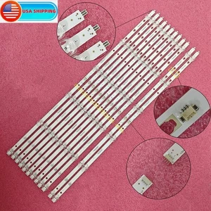 New LED Backlight Strips(12) for ONN 100012588 100068378 30370006005 30370006006 - Picture 1 of 4