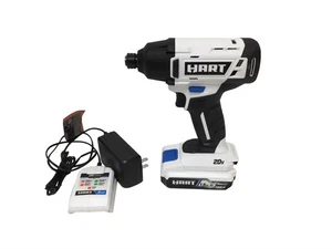 JUEGO ATORNILLADOR DE IMPACTO INALÁMBRICO HART HPID02 20 VOLTIOS (EPJ029984) - Imagen 1 de 7