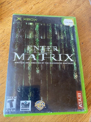 Enter the Matrix (Microsoft Xbox, 2003) Complete Very Good Condition - Image 1 of 4