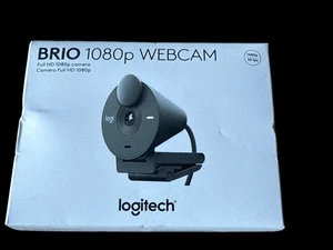 Logitech Brio 300 Graphite 1080p webcam with auto light correction (7666) - Afbeelding 1 van 2