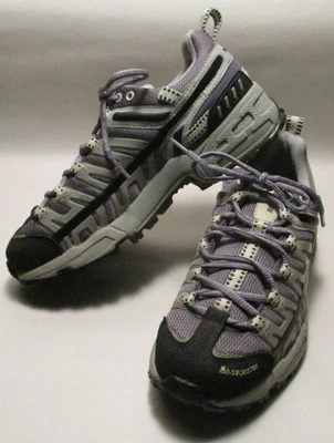Tenis de senderismo con cordones La Sportiva Rajas Trail Shock para mujer 7M púrpura y gris Foto 1 de 4
