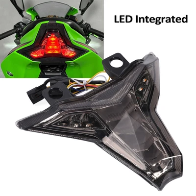 LED Brake Tail Light Turn Signal Indicator For KAWASAKI NINJA ZX6R ZX636 2024-25 - Image 1 of 4
