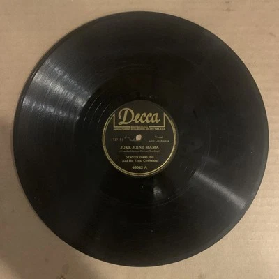 Denver Darling, 78 rpm, V+, Juke Joint Mama, Decca 46042 - Image 1 of 2