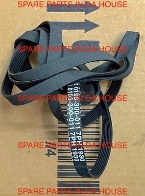 Correa de transmisión de tambor motor secadora Westinghouse 916002140 91600214000 91600214001 Foto 1 de 4