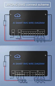 B2A20S20P-V19 CAN HEAT 8S 20S 16S 36V 48V Batterie BMS mit 2A Actice Blance - Bild 1 von 14
