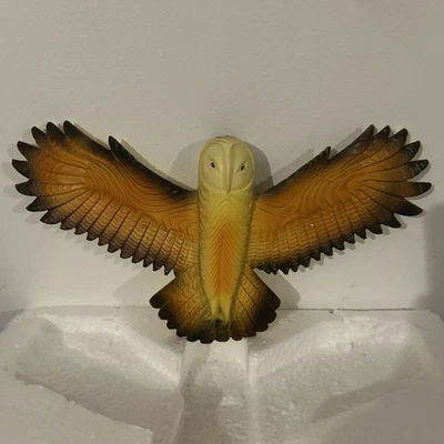 Owl Statue Owl Wall Sculpture Garden Owl Decor Hanging Owl Figure - Image 1 of 4