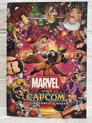 Marvel vs Capcom Official Complete Works Art Book Raro 2012 Udon Japan Import - Immagine 1 di 4