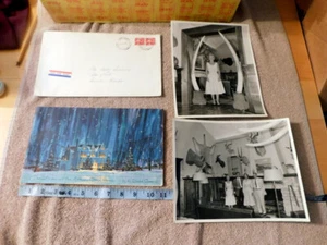 Storz Beer Brewery Arthur Storz Monnie Xmas Card Photo Artist W. David Shaw 1961 - Picture 1 of 14