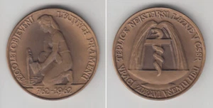 Bronzemedaille 1962, 1200 Jahre Heilquellen von Teplitz 762-1962, vz - Picture 1 of 1