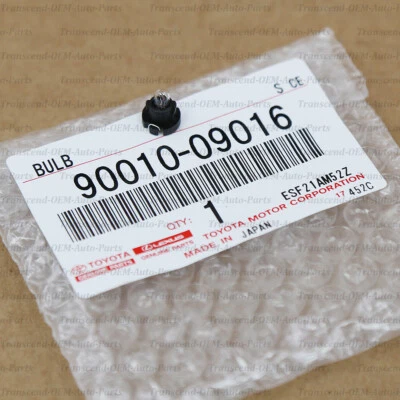 GENUINE Toyota OEM 2003-2009 4Runner Cooler Control Dash Light Bulb 90010-09016 - Image 1 of 2