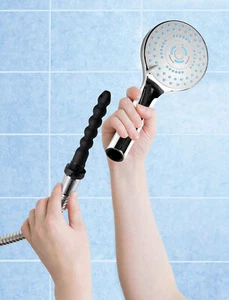Douche for Men Women Enema Bulb Clean Beaded Anal Silicone Douche with Nozzle - Picture 1 of 11