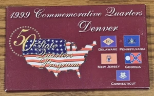 1999 Commemorative Quarters Denver Mint 50 States Quarter Program - Picture 1 of 5