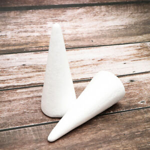 Kit artisanal cône blanc pour décoration événementielle à faire soi-même