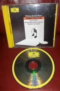 MOZART 4 Horn Concertos DG REMASTERED CD 1991 Gerd Seifert Herbert Von Karajan - Foto 1 di 1