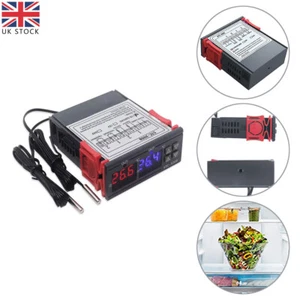 STC-3008 110-230V Temperature Controller Thermostat LCD Digital Dual Display HOT - Picture 1 of 12