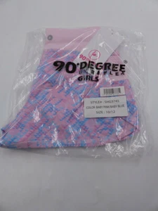 90 DEGREE BY REFLEX PINK/BLUE ATHLETIC SHORTS WMS 4 SHG3745 - Picture 1 of 2