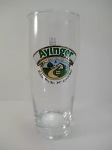 Ayinger Echte Bierkultur genieBen 0,5 Liter Pilsglas - Bild 1 von 2