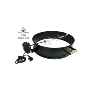 Surefire 57cm kettle bbq rotisserie ring - Fits weber 57cm kettle and most other - Picture 1 of 5