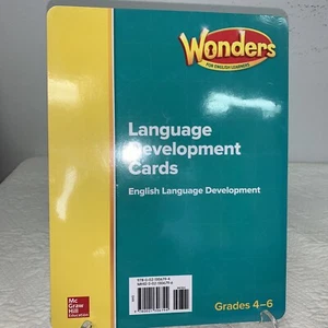 Wonders Language Development Cards Grade 4-6 For English Learners Homeschool NEW - Picture 1 of 5