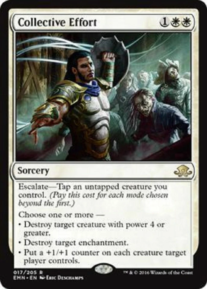 COLLECTIVE EFFORT - MTG Eldritch Moon Rare Sorcery - Image 1 of 1