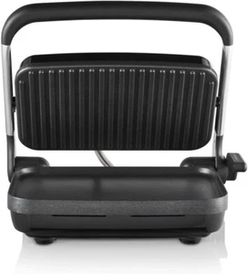 Café Style 2-Slice Sandwich Press and Maker| AnyHeightâ Control for Breafast - Picture 1 of 8