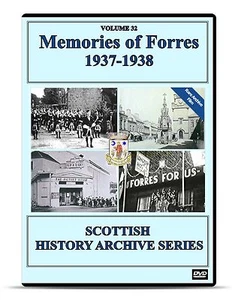 DVD Memories of Forres 1937-1938 Scottish History Inverness Moray Film Archive - Picture 1 of 12