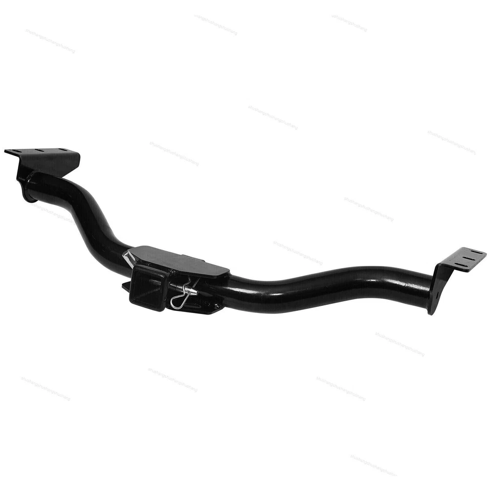 Fits 2000-2004 Nissan Xterra 2" Class 3 Square Steel Black Tow Hitch Receiver - Image 1 of 4