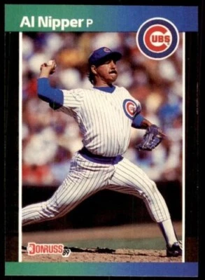 1989 Donruss Al Nipper Baseball Cards #394 - Image 1 of 2