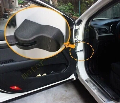 Cubierta protectora de cerradura de puerta de auto ABS negra 4 piezas para Chevrolet TRAX 2014-2016 Foto 1 de 3