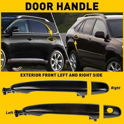 Pair Front Left+Right Exterior Outer Door Handle for 2006-2008 Lexus Base RX400h Foto 1 de 4