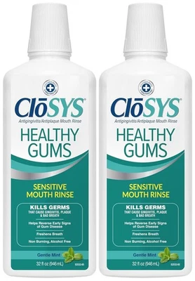"Closys Healthy Gums Mouthwash Antiplaque and Antigingivitis for Gum Health No.. - Image 1 of 4