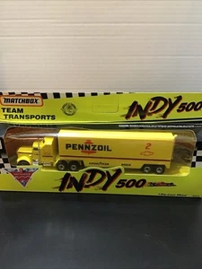 Matchbox Indy 500 #2 Pennzoil Race Car Transporter - Picture 1 of 3