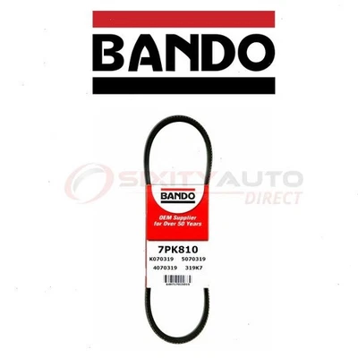 Bando Supercharger Serpentine Belt for 1994-1997 Toyota Previa 2.4L L4 - ud Foto 1 de 4