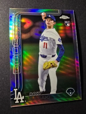2025 Topps Chrome Cards! Refractors. Xfactors, Prism, Sepia, Raywave & Inserts! - Image 1 of 4
