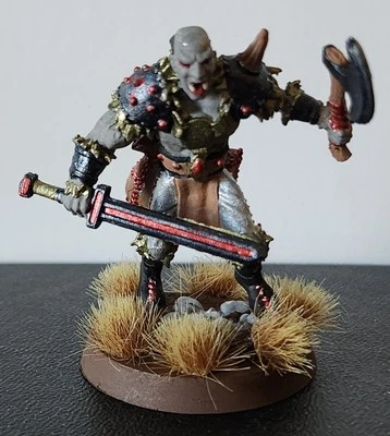 Reaper Dark Heaven Legends Maskarr,Stoneskin Warrior METAL Painted By Pizzazz - Image 1 of 4