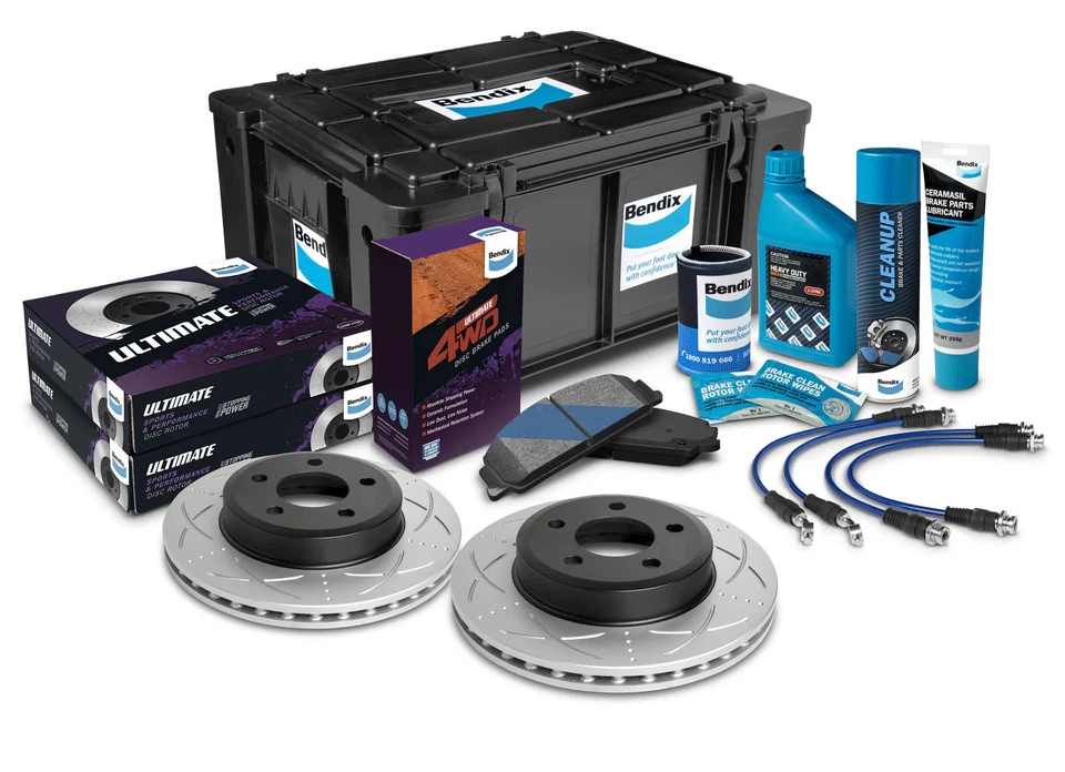 Bendix Front Brake Upgrade Kit for Toyota Hilux GUN126 GUN125 GGN125 GUN136 with - Image 1 of 1