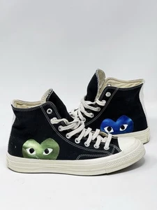 Converse Herren Gr. 8 Chuck Taylor Comme Des Garcons 70 Hi Sneaker schwarz blau grün - Bild 1 von 10