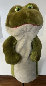 Golf Club Head Cover Frog Plush Vintage Novelty Wildlife - Picture 1 of 4