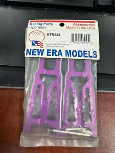 NEW ERA MODELS HTR334 Lower Rear Control Arms CNC Aluminum Pruple - Picture 1 of 1