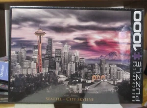 SEATTLE - CITY SKYLINE - NEW - EUROGRAPHICS PUZZLE - Picture 1 of 2