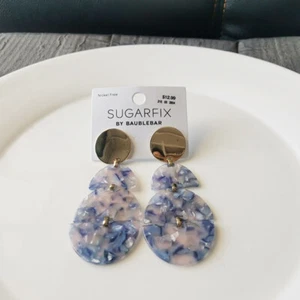 Nuevos Pendientes Colgantes Sugarfix Resina Gota Regalo Moda Mujeres Fiesta Fiestas Joyería - Imagen 1 de 3