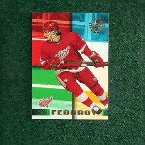 SERGEI FEDOROV - NHL HOF - 1995-96 TOPPS STADIUM CLUB - MEMBERS ONLY 50 CARD #36