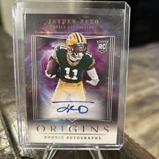 2023 Origins Jayden Reed Auto On Card 